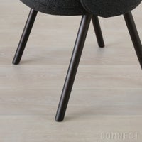 Vitra（ヴィトラ） / Mikado（ミカド） / アームチェア / Cento（チェント）truffle black / ダークオーク