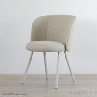 Vitra（ヴィトラ） / Mikado（ミカド） / サイドチェア / Dumet（デュメ）berge melange / アルミベース・チョークパウダーコート仕上げ