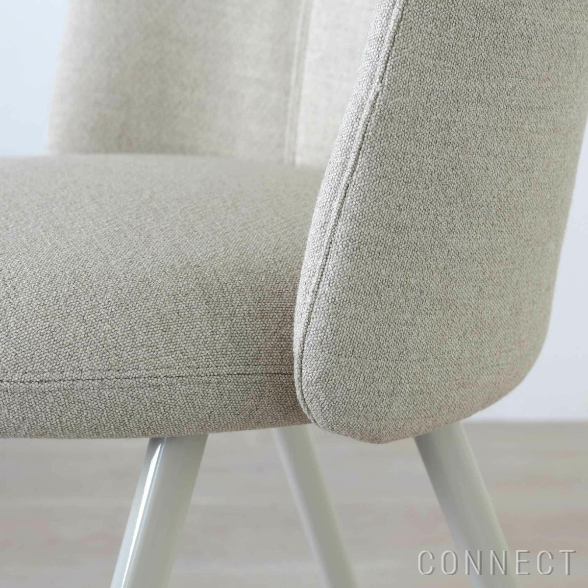 Vitra（ヴィトラ） / Mikado（ミカド） / サイドチェア / Dumet（デュメ）berge melange / アルミベース・チョークパウダーコート仕上げ