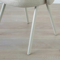 Vitra（ヴィトラ） / Mikado（ミカド） / サイドチェア / Dumet（デュメ）berge melange / アルミベース・チョークパウダーコート仕上げ