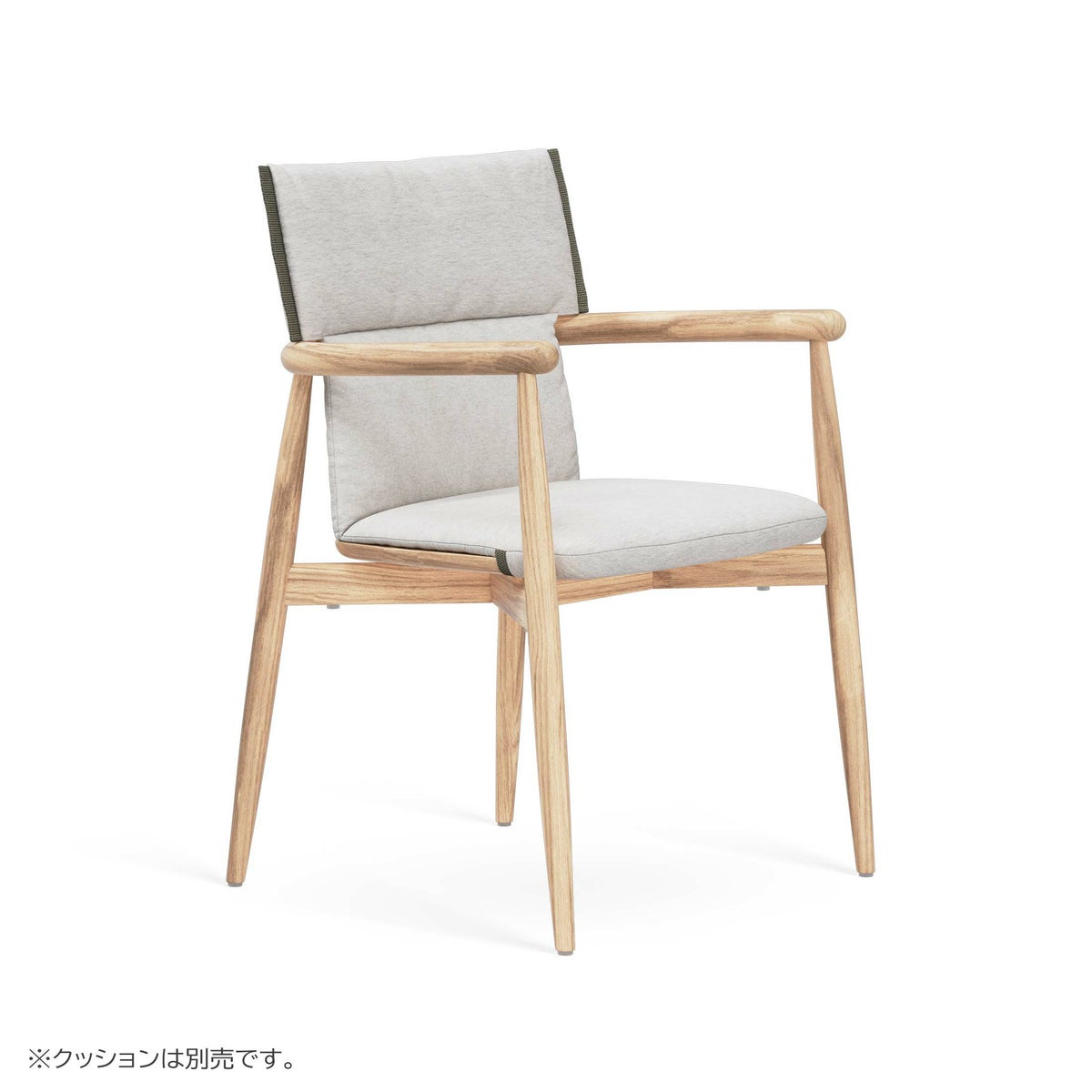 CARL HANSEN & SON （カール・ハンセン＆サン） / E008 DINING CHAIR / EMBRACE OUTDOOR SERIES（エンブレイスアウトドアシリーズ） / チーク材・無塗装 / ダイニングチェア