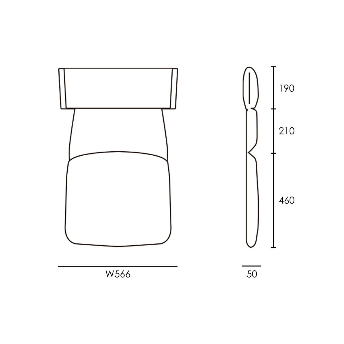 CARL HANSEN & SON （カール・ハンセン＆サン） / CU E008（E008ダイニングチェア専用クッション） / EMBRACE OUTDOOR SERIES（エンブレイスアウトドアシリーズ） / Agora Liso life oat 1760 / 屋外・アウトドア用