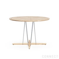 CARL HANSEN & SON （カール・ハンセン＆サン） / E022 DINING TABLE / EMBRACE OUTDOOR SERIES（エンブレイスアウトドアシリーズ） / チーク材・無塗装 / MEDIUM φ110cm / ダイニングテーブル