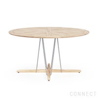 CARL HANSEN & SON （カール・ハンセン＆サン） / E022 DINING TABLE / EMBRACE OUTDOOR SERIES（エンブレイスアウトドアシリーズ） / チーク材・無塗装 / LARGE φ140cm / ダイニングテーブル
