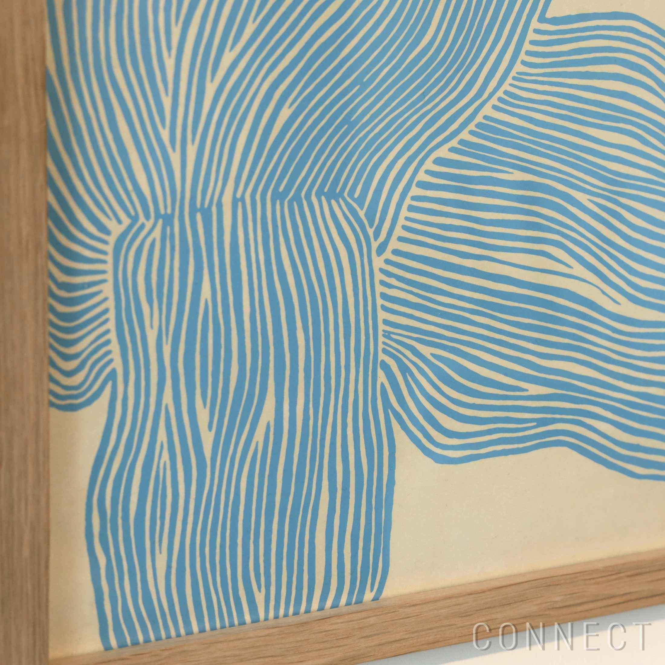 THE POSTER CLUB The Line - Blue 30×40｜正規販売 CONNECT