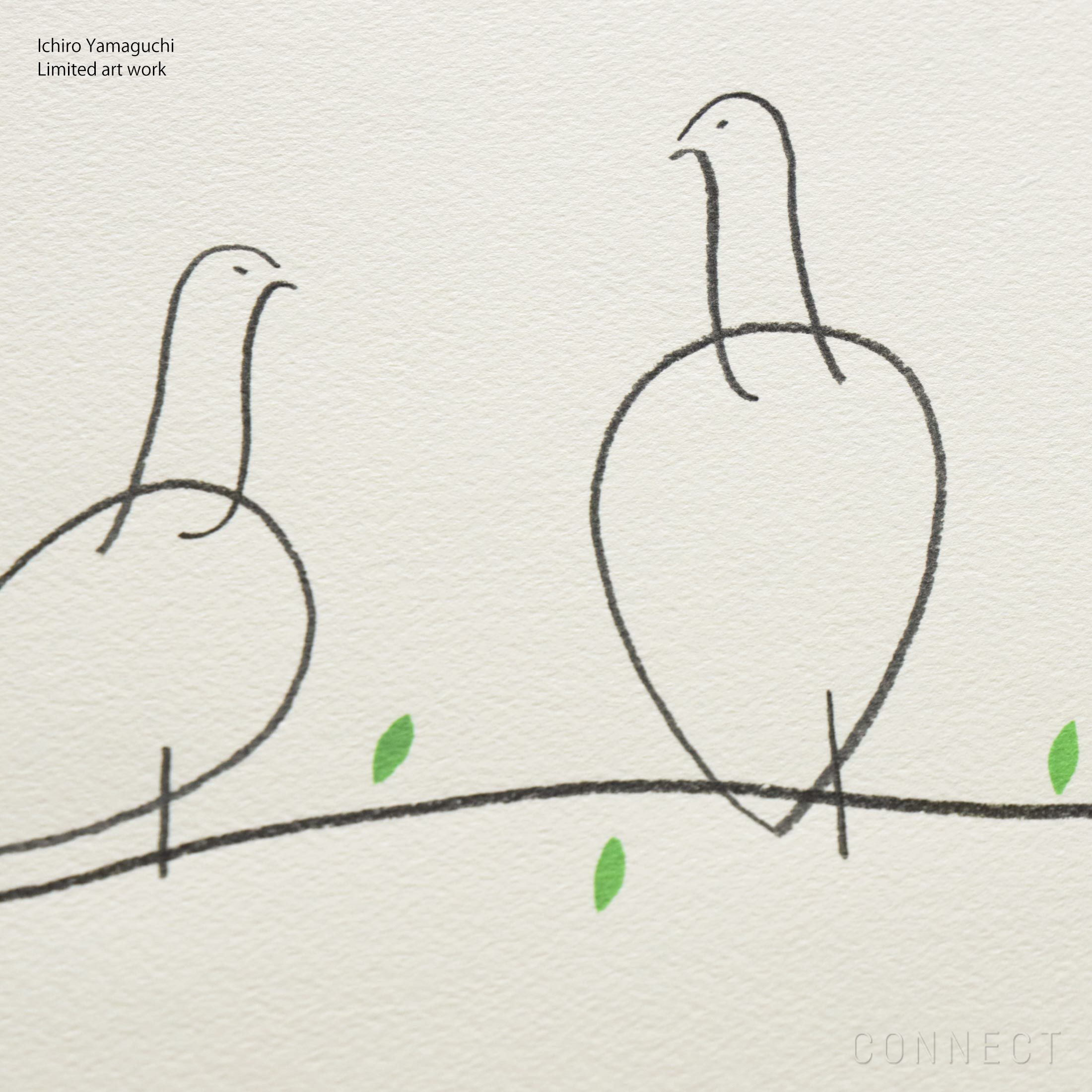 山口一郎 / Giclee（ジクレー印刷）「鳥」 / Sサイズ / アートポスター