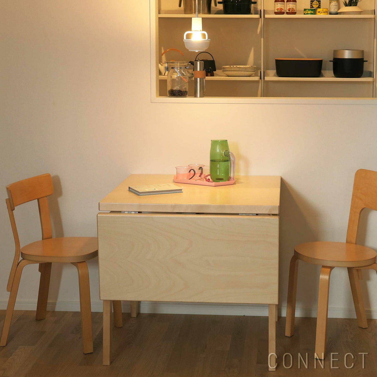 Artek（アルテック） / TABLE DL81C（ドロップリーフテーブル） / folding table / バーチ材 / 79-112.5×75cm / 伸長式テーブル