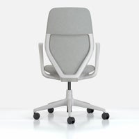 Vitra（ヴィトラ） / ACX Soft（エーシーエックス） / Grid Knit 01 stone grey / ソフトグレーベース / 前傾チルト機能あり / デスクチェア