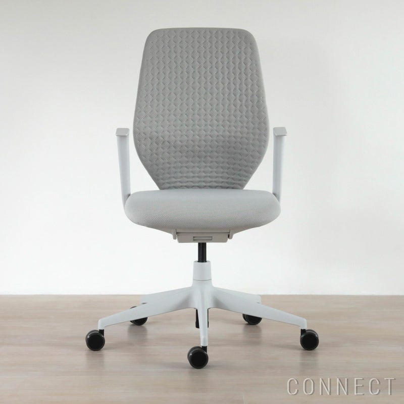 【アウトレット】Vitra（ヴィトラ） / ACX Soft（エーシーエックス） / Grid Knit 01 stone grey / ソフトグレーベース / デスクチェア