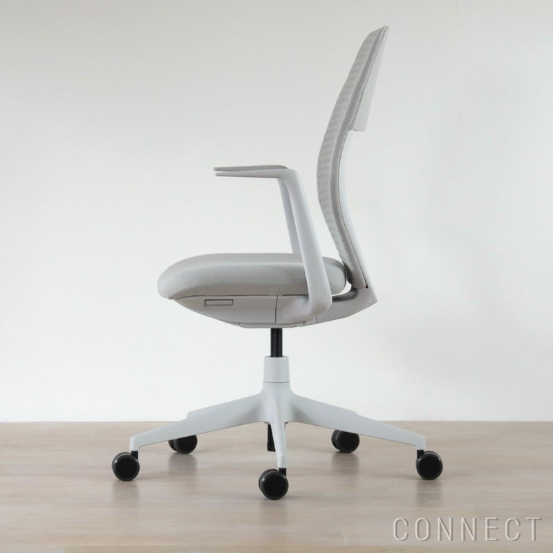 【アウトレット】Vitra（ヴィトラ） / ACX Soft（エーシーエックス） / Grid Knit 01 stone grey / ソフトグレーベース / デスクチェア