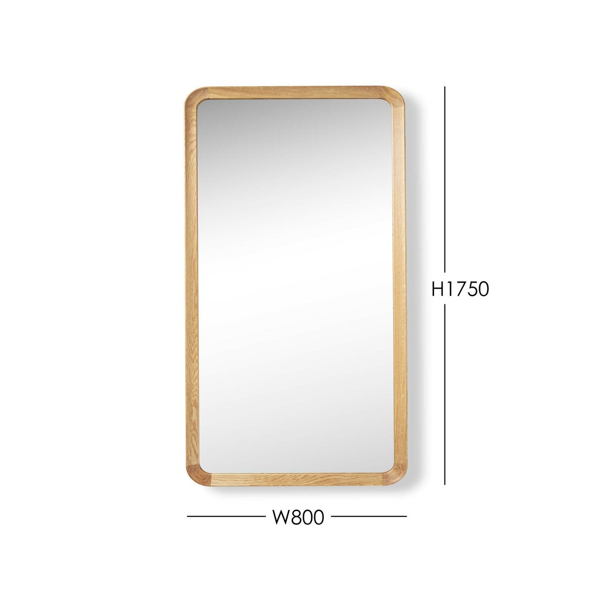 CARL HANSEN & SON（カール・ハンセン＆サン） / VLA62 RADIO HOUSE MIRROR / オーク材・オイル仕上げ / mirror ミラー / 175×80cm