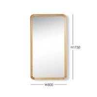 CARL HANSEN & SON（カール・ハンセン＆サン） / VLA62 RADIO HOUSE MIRROR / オーク材・オイル仕上げ / mirror ミラー / 175×80cm