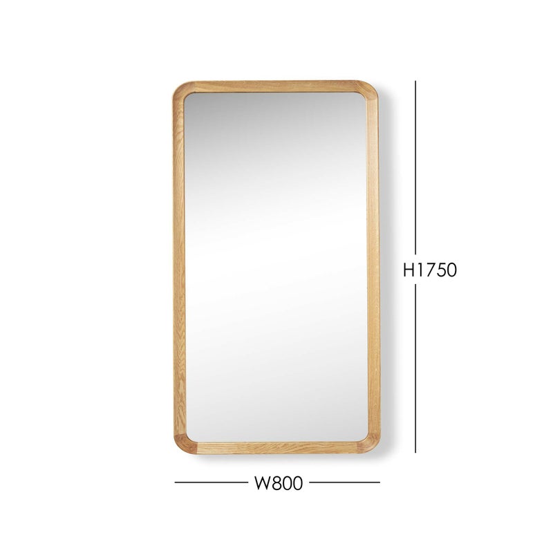 CARL HANSEN & SON（カール・ハンセン＆サン） / VLA62 RADIO HOUSE MIRROR / オーク材・オイル仕上げ / mirror ミラー / 175×80cm
