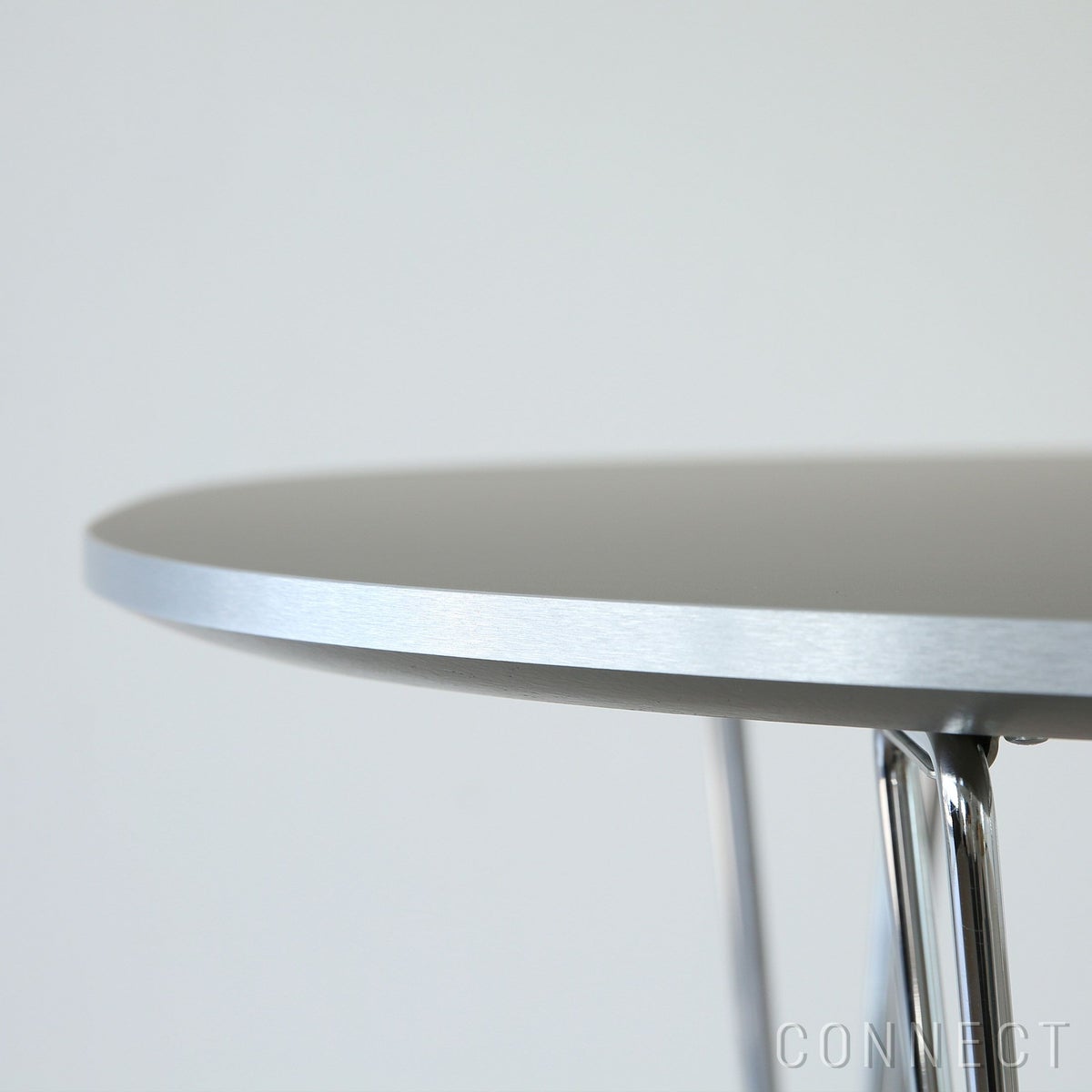 FRITZ HANSEN（フリッツ・ハンセン） / TABLE SERIES（テーブルシリーズ）B611 / スーパー楕円テーブル / グレー / クローム脚
