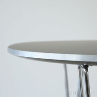 FRITZ HANSEN（フリッツ・ハンセン） / TABLE SERIES（テーブルシリーズ）B611 / スーパー楕円テーブル / グレー / クローム脚