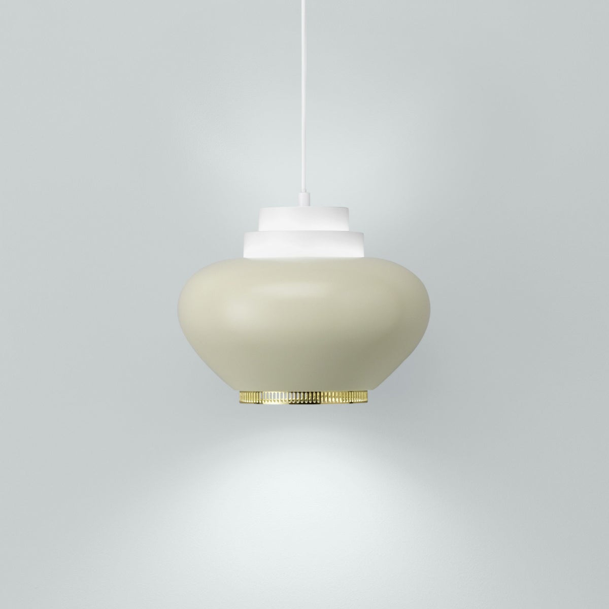 【数量限定モデル】Artek（アルテック） / A333 Pendant Lamp “Turnip“（ペンダント カブ） / デュオトーン（ホワイト×リネン） / ペンダントライト
