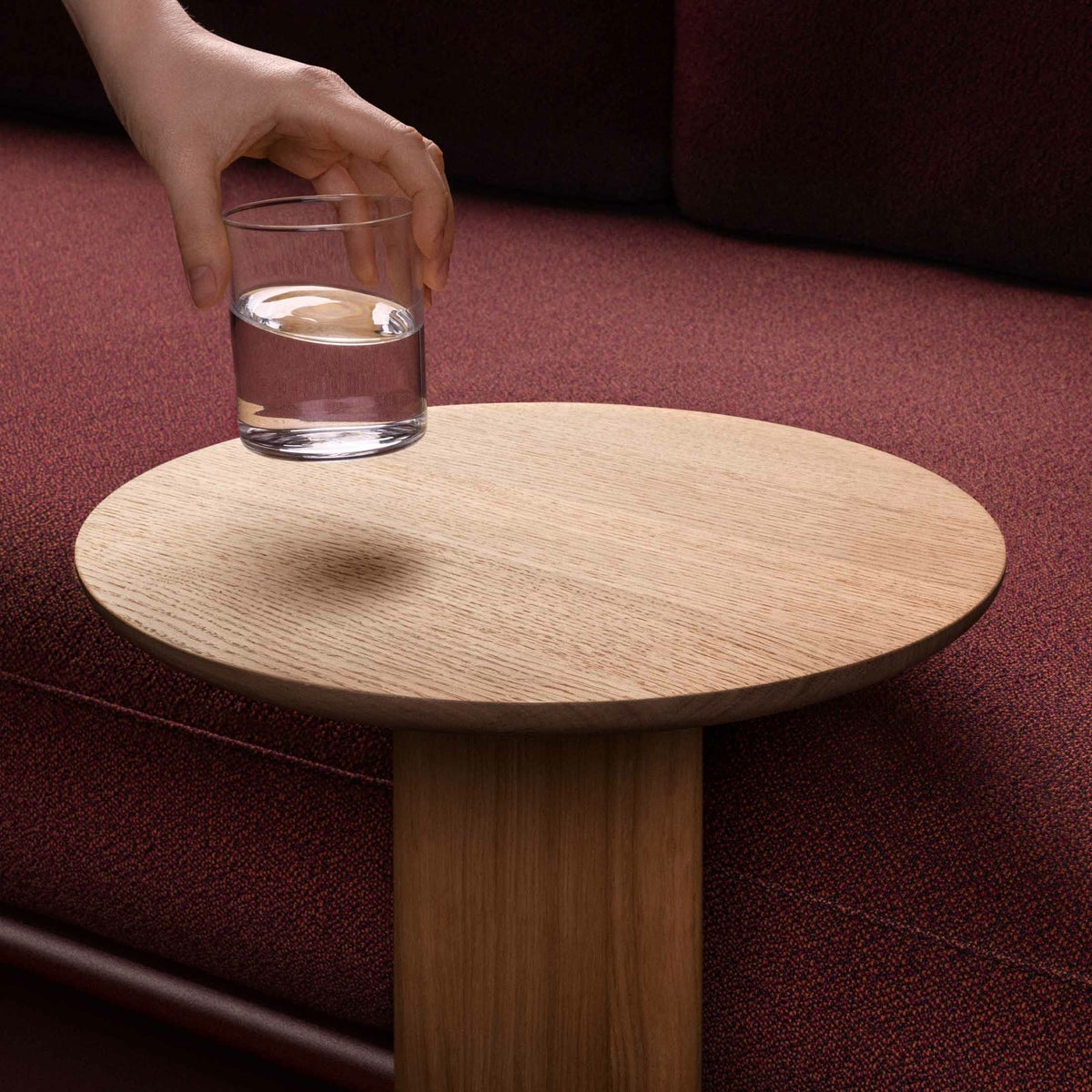 Vitra（ヴィトラ） / Anagram Sofa Attachable table（アナグラムソファ アタッチャブルテーブル）Φ35 / ナチュラルオーク