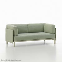 【9/21発売】Vitra（ヴィトラ） / Anagram Sofa（アナグラムソファ）2シーター / Dumet（デュメ）26 pale blue chartreuse / アルミベース・チョークパウダー