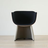 FRITZ HANSEN（フリッツ・ハンセン） / MONOLIT（モノリット） / Vidar（ヴィダー）0222 ベージュ×0182 アンスラサイト / レザーパイピングあり / ラウンジチェア