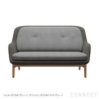 FRITZ HANSEN（フリッツ・ハンセン） / FRI SOFA（フリソファ） / ウッドベース / Canvas（キャンバス）0134 グレー×0124 ライトグレー