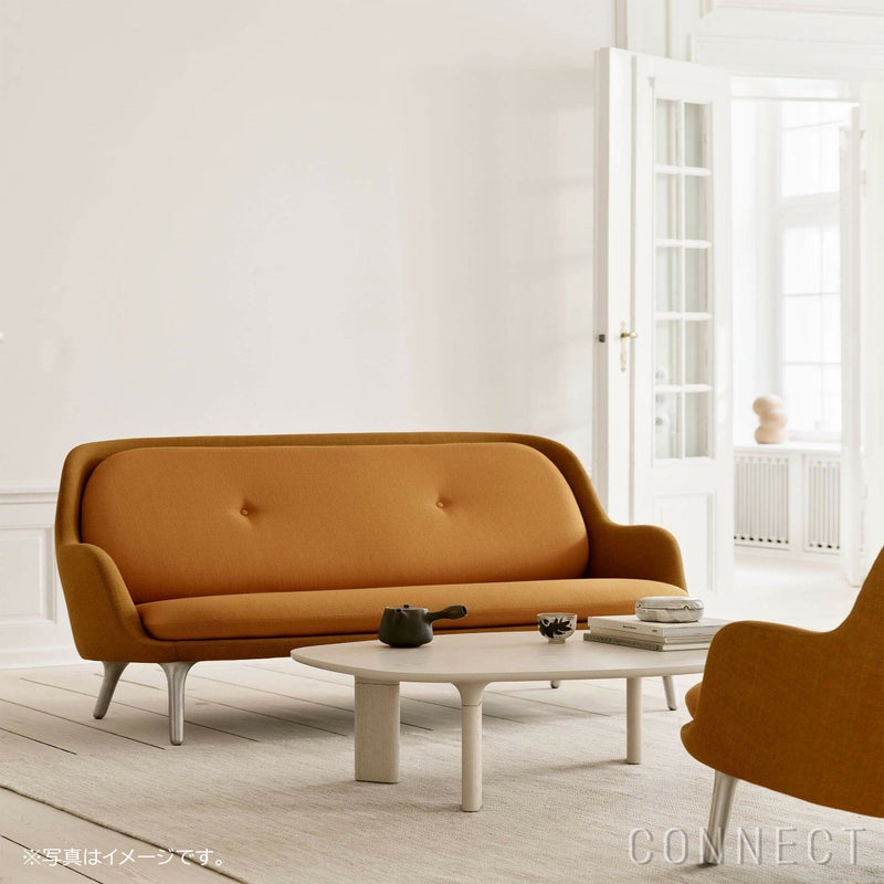 FRITZ HANSEN（フリッツ・ハンセン） / FRI SOFA（フリソファ） / ウッドベース / Canvas（キャンバス）0134 グレー×0124 ライトグレー