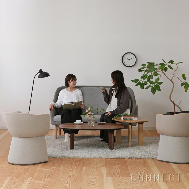 FRITZ HANSEN（フリッツ・ハンセン） / FRI SOFA（フリソファ） / ウッドベース / Canvas（キャンバス）0134 グレー×0124 ライトグレー
