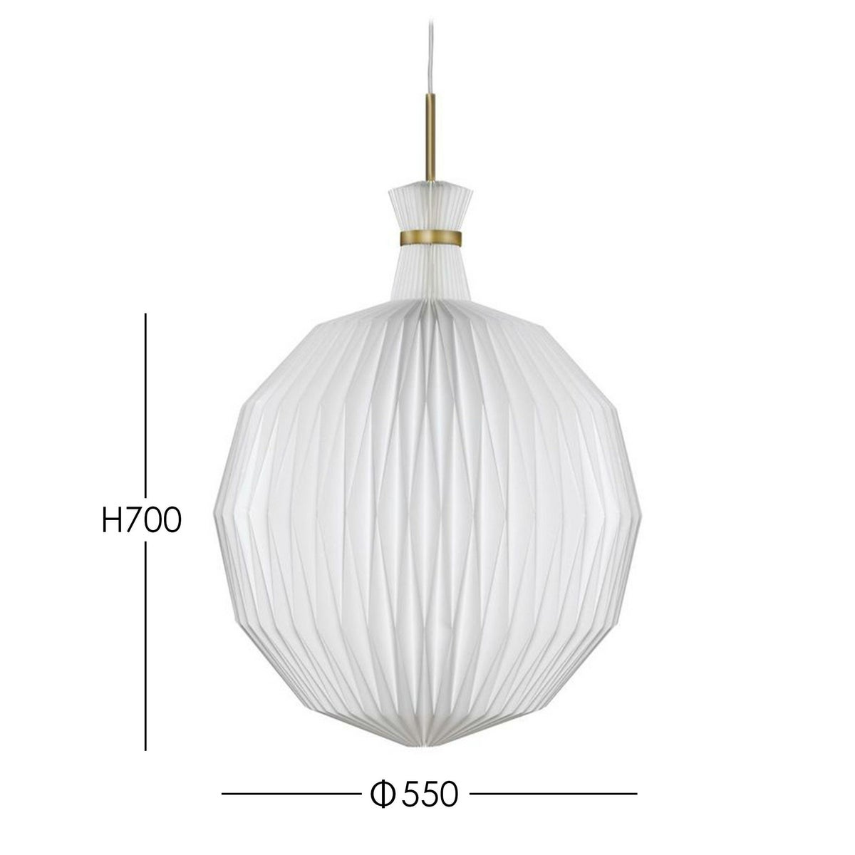 LE KLINT（レ・クリント） / LANTERN（ランタン） / MODEL 101XL（モデル） / XL（φ550mm） / ブラス / ペンダントライト