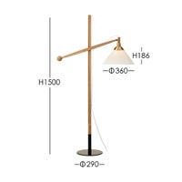 LE KLINT（レ・クリント） /  MODEL 325（モデル） / オーク / フロアランプ