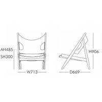  Audo Copenhagen（オドー・コペンハーゲン） / KNITTING LOUNGE CHAIR（ニッティング ラウンジチェア） / ダークステインドオーク / シープスキン Root（ルート）