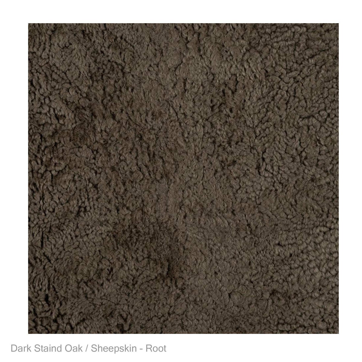 Audo Copenhagen（オドー・コペンハーゲン） / KNITTING LOUNGE CHAIR（ニッティング ラウンジチェア） / ダークステインドオーク / シープスキン Root（ルート）