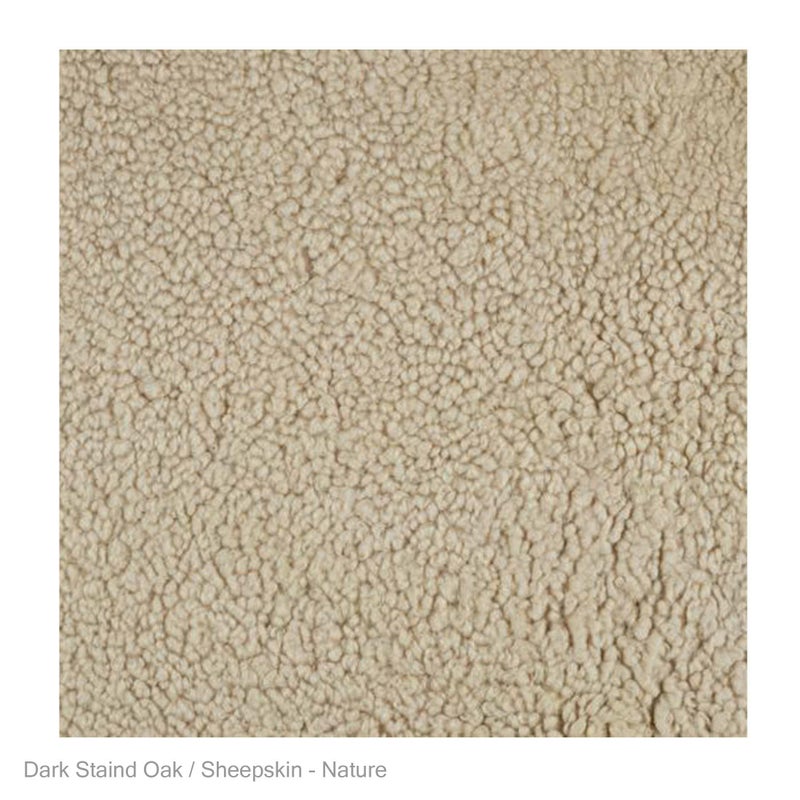  Audo Copenhagen（オドー・コペンハーゲン） / KNITTING LOUNGE CHAIR（ニッティング ラウンジチェア） / ダークステインドオーク / シープスキン Root（ルート）