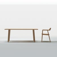 MARUNI COLLECTION（マルニコレクション） / HIROSHIMA ダイニングテーブル 180 / ビーチ材・ウレタン樹脂塗装（ナチュラルホワイト） / テーブル