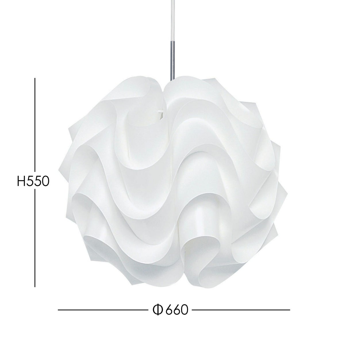 LE KLINT（レ・クリント） / SINUS LINE（サイナスライン） / MODEL 172C （モデル） / XL（φ660mm） / ペンダントライト