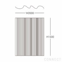 Artek（アルテック） / SCREEN 100（スクリーン） / Size B（H150cm） / パーテーション 100 / パイン材・ナチュラルラッカー仕上げ