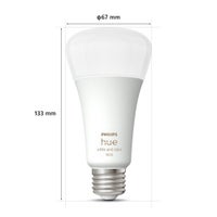 Philips Hue（フィリップスヒュー） / フルカラー E26 LED電球 100W形相当 PH10WC1 / スマート電球