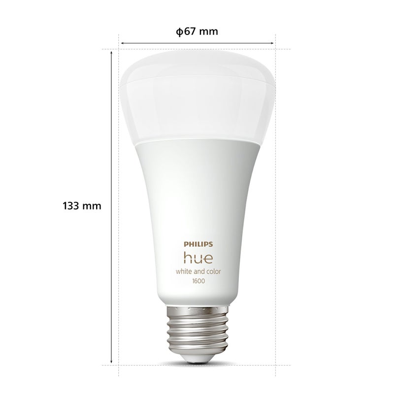 Philips Hue（フィリップスヒュー） / フルカラー E26 LED電球 100W形相当 PH10WC1-SU / スマート電球