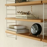 String Furniture（ストリング ファニチャー） / String Pocket（ストリング ポケット） / オーク×ホワイト / 石膏ボードアンカー付き / 壁面収納 / 2連セット