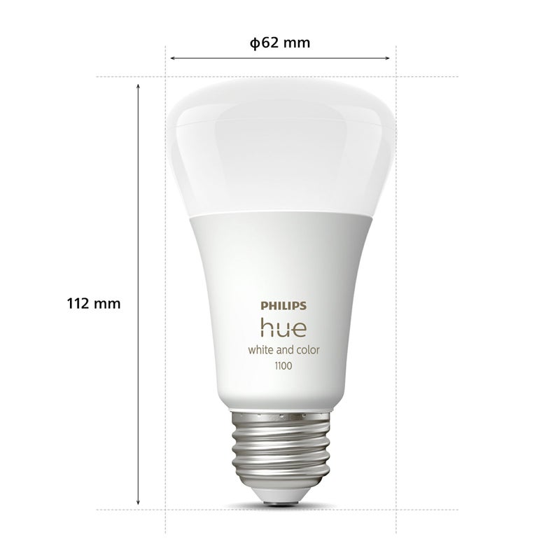 Philips Hue（フィリップスヒュー） / フルカラー E26 LED電球 75W形相当 PH75WC1-SU / スマート電球
