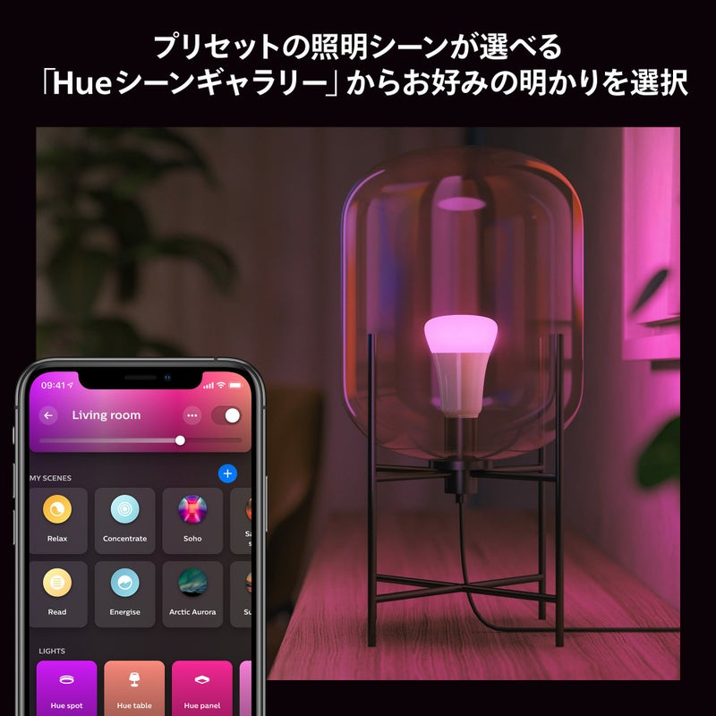 Philips Hue（フィリップスヒュー） / フルカラー E26 LED電球 75W形相当 PH75WC1-SU / スマート電球