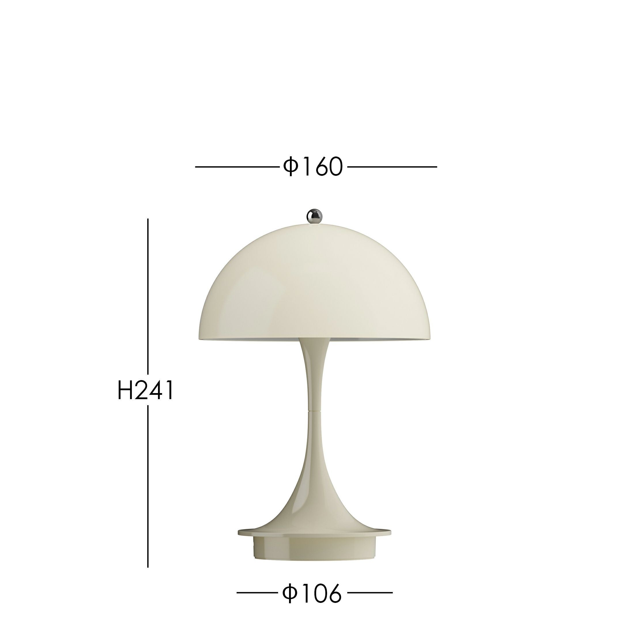 Louis Poulsen（ルイスポールセン） / Panthella 160 Portable V3