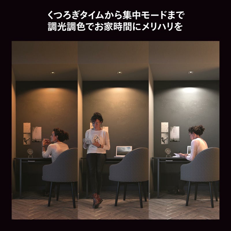 Philips Hue（フィリップスヒュー） / ホワイトグラデーション E26 LED電球 75W相当 PH75WA1-SU / スマート電球