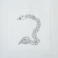 【数量限定】山口一郎描きおろし / 巳（へび）ハンカチ
