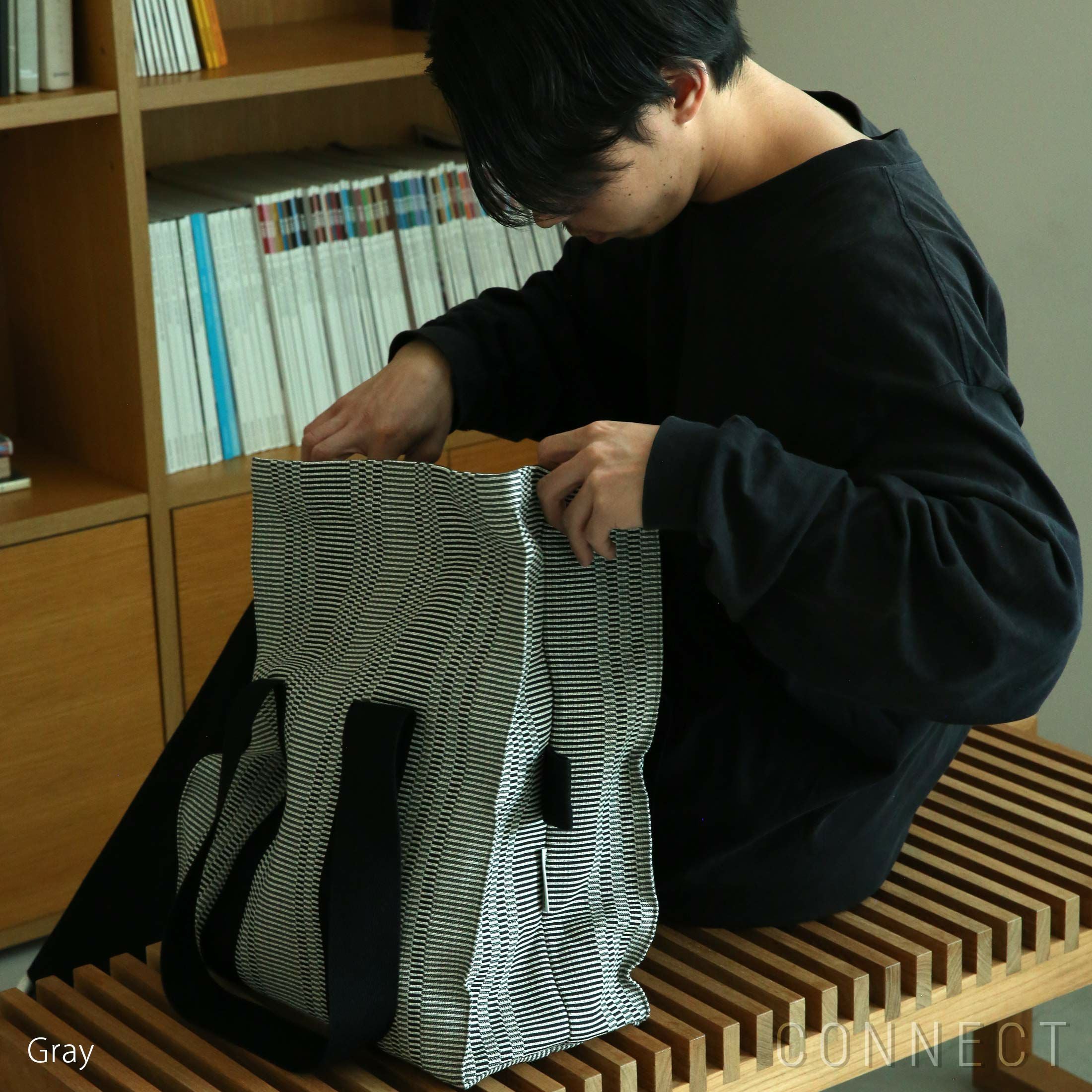 168★ヨハンナ・グリクセン /ショッピングバッグ / ネレウス　大容量 JOHANNA GULLICHSEN（ヨハンナ・グリクセン） / Shopping Bag