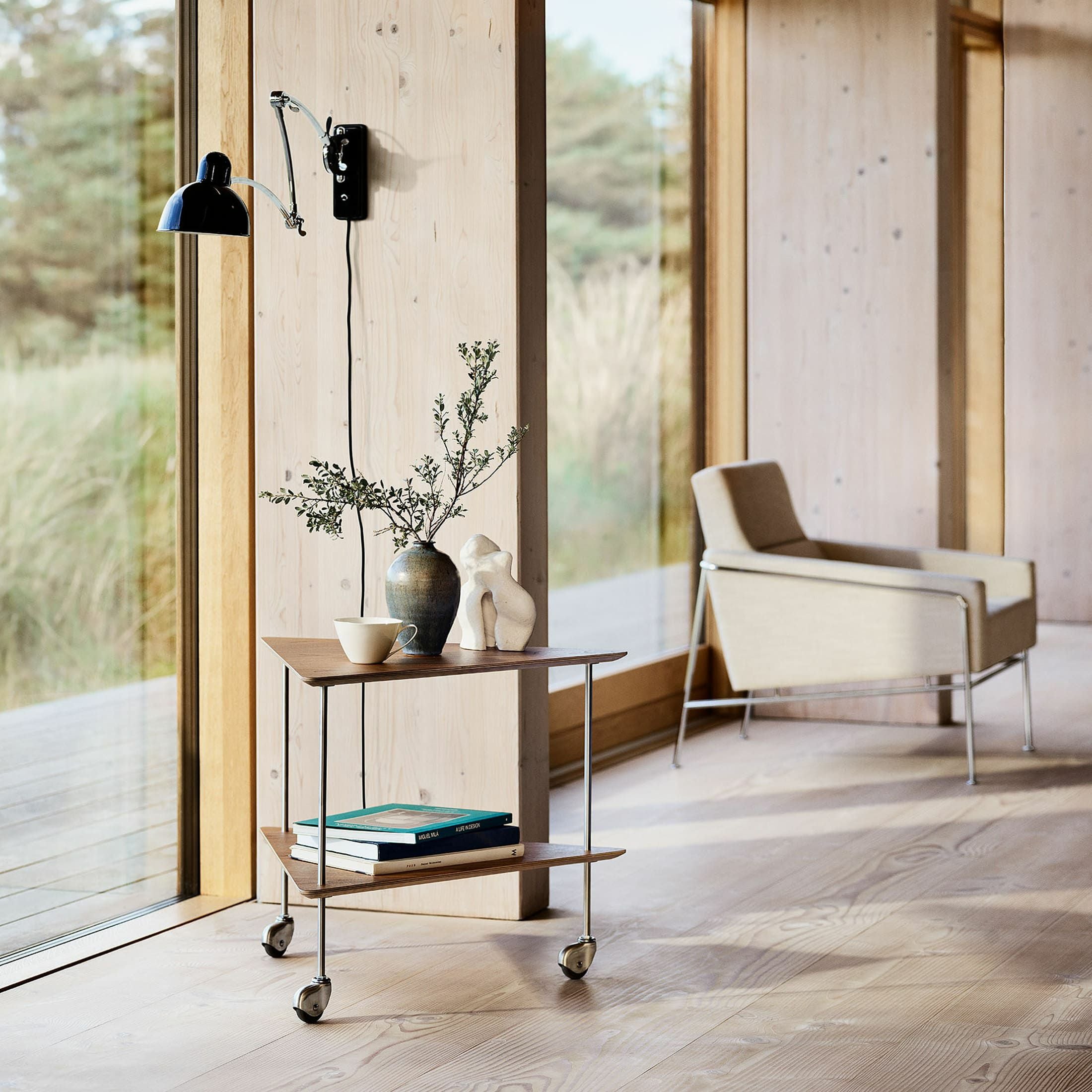 R&Y Augousti Paris インテリア小物 FRITZ HANSEN（フリッツ・ハンセン） アルネ・ヤコブセン AJトロリー