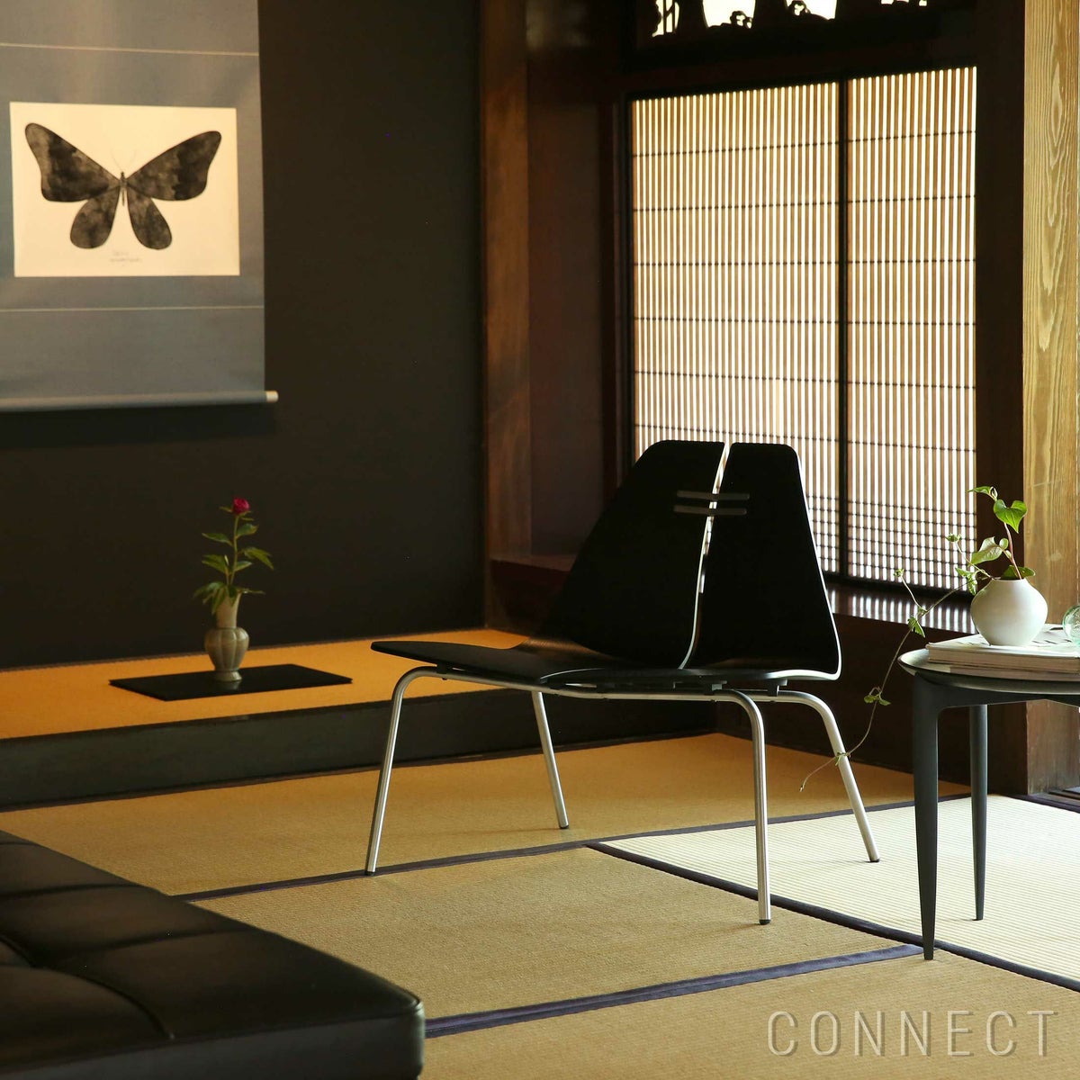 FRITZ HANSEN（フリッツ・ハンセン） / PK23（ピーケー23） / カラードアッシュ / ブラック / ラウンジチェア