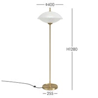  FRITZ HANSEN（フリッツ・ハンセン） / CLAM（クラム） / オパールガラス / 真鍮（無加工）