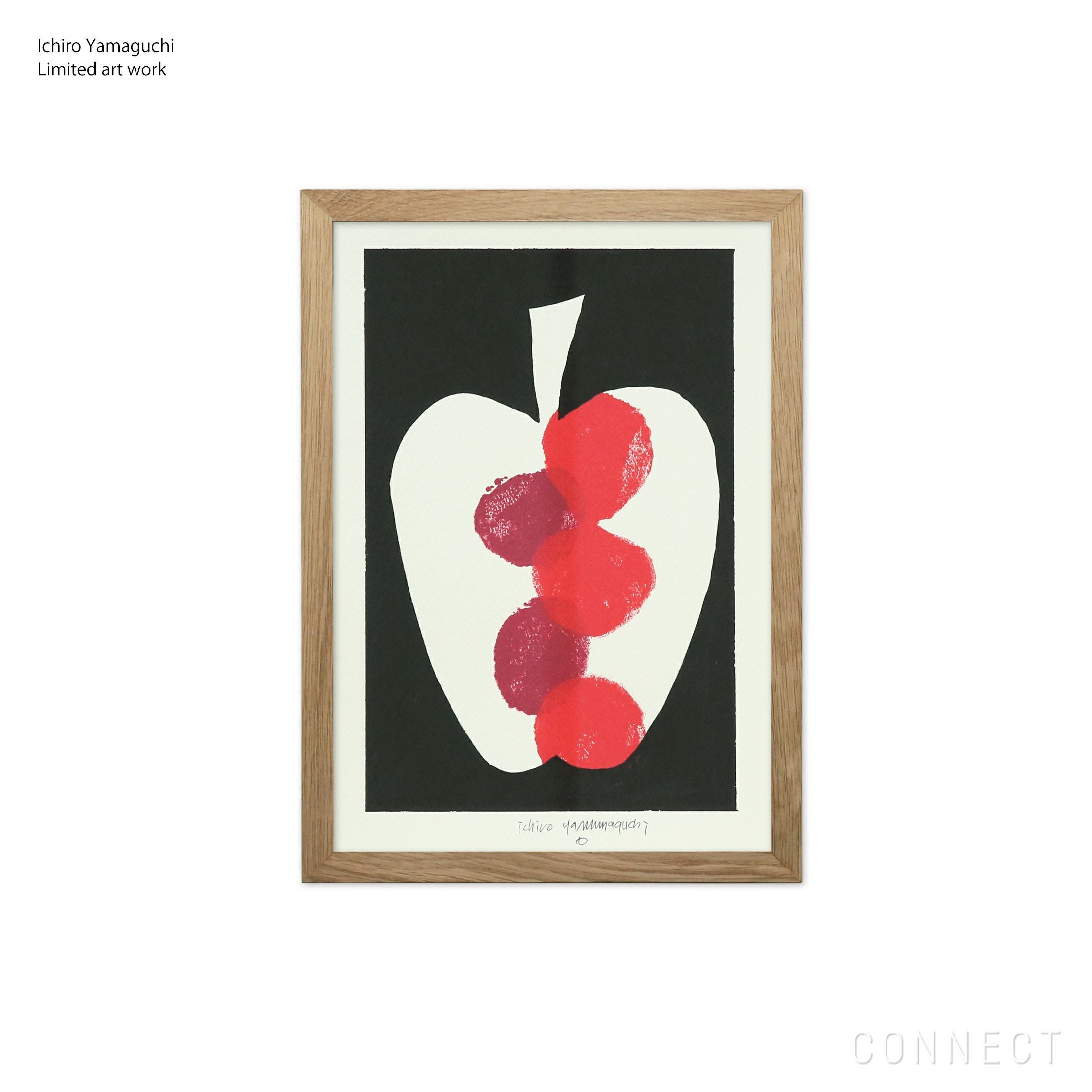 山口一郎 / Giclee（ジクレー印刷）「リンゴ」 / Sサイズ / アート