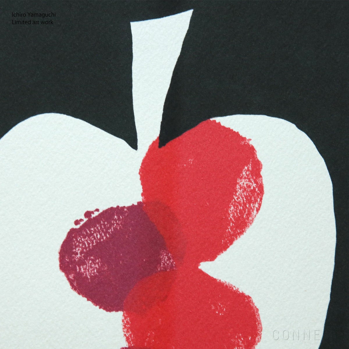 【数量限定】山口一郎 / Giclee（ジクレー印刷）「リンゴ」 / Sサイズ / アートポスター