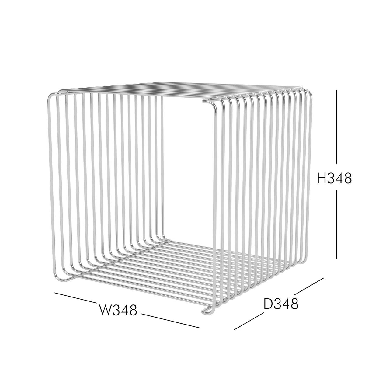 Montana / Panton Wire（パントンワイヤー） / シングル W34.8cm / 43 Chrome（クローム）
