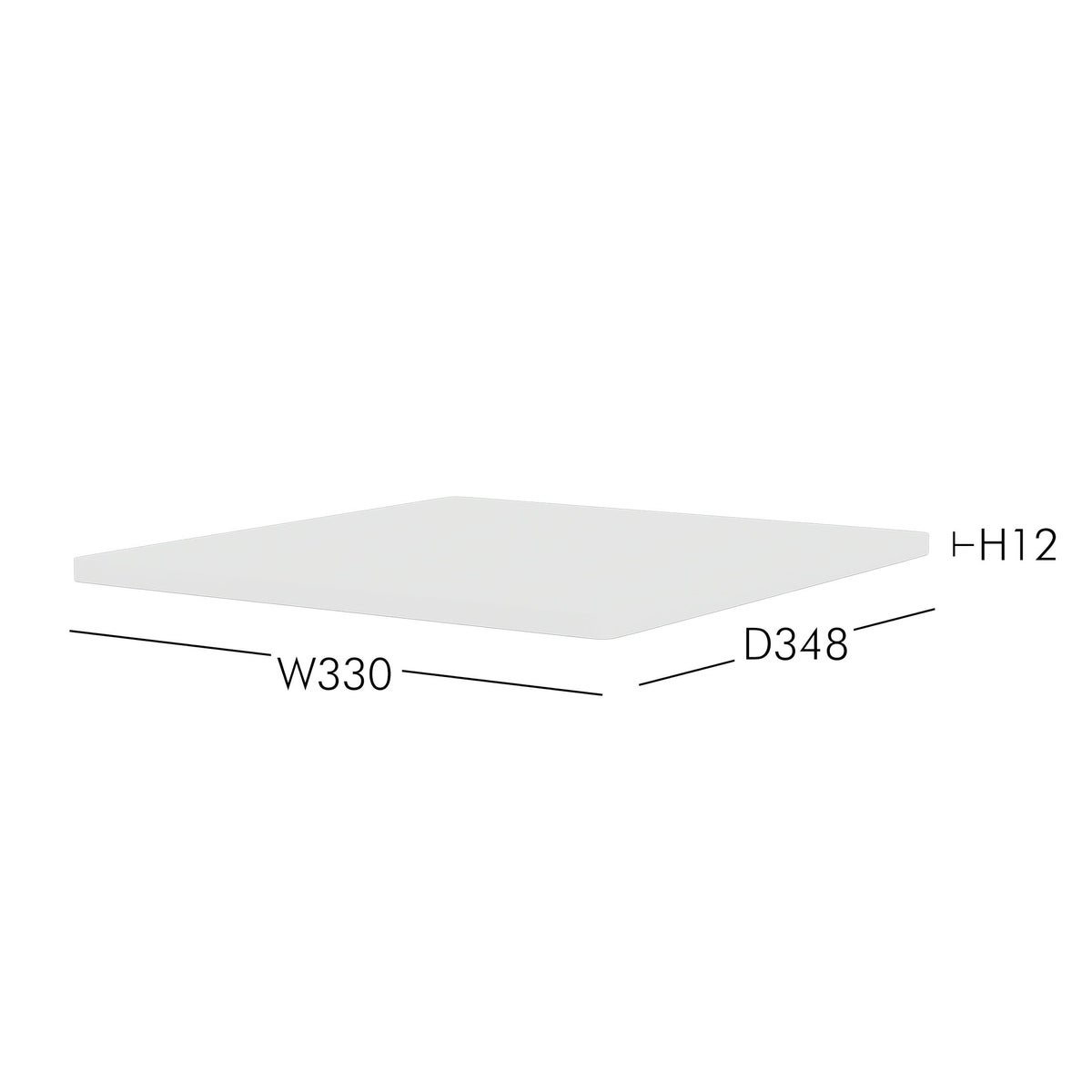 Montana / Panton Wire（パントンワイヤー） / インレイシェルフ / シングル 33cm / 101 New White（ニューホワイト）